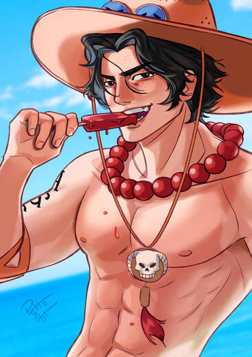 PORTGAS D ACE - ONE PIECE